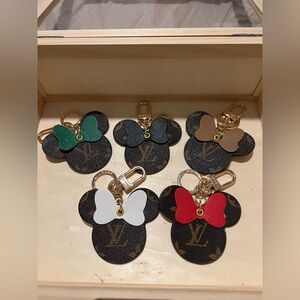 Louis Vuitton Mickey Mouse keychain